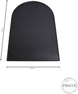 thumbnail of Fragix Ark Wandspiegel - Schwarzes Metall - 60x90