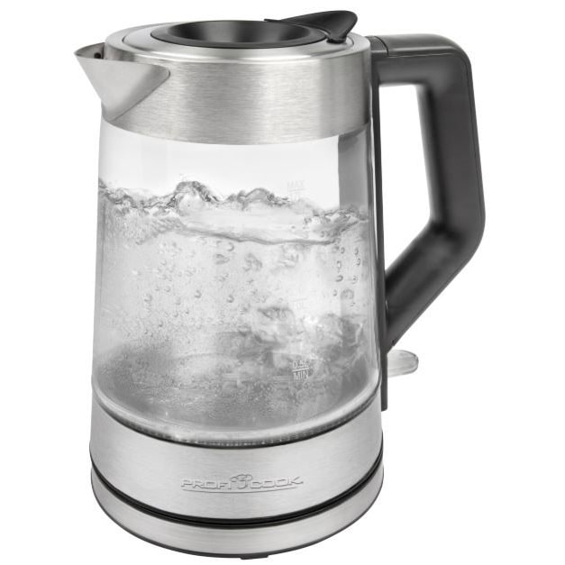 Bomann Wasserkocher Glas PC-WKS 1190 G inox