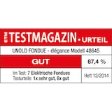 thumbnail of Unold 48645 Fondue Elégance Elegantes Elektro-Fondue für bis zu 8 Personen