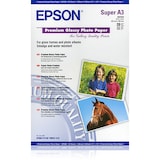 thumbnail of Epson Premium Glossy Photo Paper, DIN A3+, 250 g/m², 20 Blatt