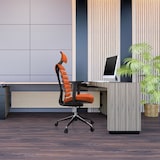 thumbnail of Silla de oficina / silla giratoria ERGO LINE II PRO tejido naranja hjh OFFICE