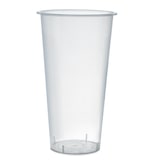 thumbnail of FHC - 500Pcs - Gobelet Bubble tea en PP injecté transparent   H155mm 580ml