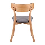 thumbnail of Dudeco Cadeira Funchal Carvalho Cinzento escuro