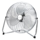 thumbnail of Tarrington House Ventilador de suelo WM2300, aluminio/metal, 55 x 30 x 54 cm, Ø 45 cm, 110 W, 3 velocidades, plata