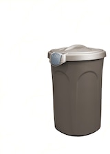 thumbnail of Jerrycan mit Deckel, 23 Liter, Taubengrau, mit Griffen und Clipverschluss