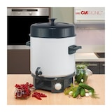 thumbnail of Clatronic EKA 3338 Dispensador Bebidas Calientes, Olla Eléctrica Conservas, 25L, Grifo, Acero Inox., Hervidor, Blanco, 1800W