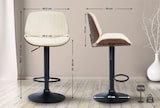 thumbnail of Barhocker Nova Kunstleder walnuss/creme