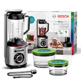 thumbnail of Bosch MMBV625M Batidora de sobremesa 1,5 l 1000 W Aluminio, Negro
