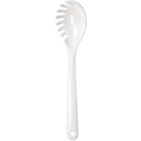 9x Spaghettilöffel 31 cm, weiß Material PBT hitzebeständig bis 225 Grad