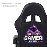 thumbnail of Amstrad Pack Bureau DESK120Z-GAMER & fauteuil  900-LED-GAMER - 1m20 - Retro éclairage LED RGB