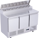 thumbnail of ICE-A-COOL 3 türige Belegstation mit Edelstahldeckel inklusive 8 * GN1/6, 380 Liter Kapazität