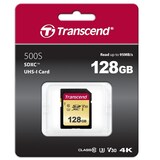 thumbnail of Transcend 128GB UHS-I U3 SD SDXC Klasse 10