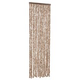 thumbnail of vidaXL Fliegenvorhang Beige und Dunkelbraun 56x185 cm Chenille