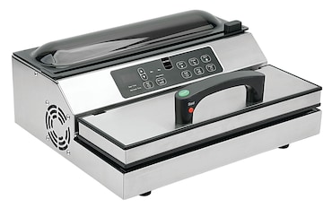 METRO PROFESSIONAL GVS2030 Vacuümsealer, roestvrij staal, 39.1 x 31.4 x 16.2 cm, max. zakbreedte: 31 cm, snelstart, zilver