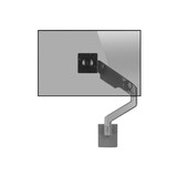 thumbnail of Humanscale M8.1 Monitor Wandhalterung schräg silber (M81HMSBTB)
