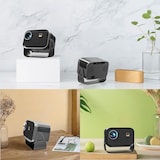 thumbnail of Mini Videoprojecteur 4K HD Portable Pour Cinéma Maison Avec Android Intégré Noir YONIS