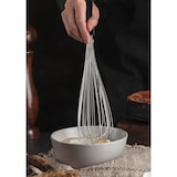 thumbnail of METRO PROFESSIONAL Schneebesen, Edelstahl 18/8, 50.5 cm, 8 Drähte, Kunststoffgriff, silber/schwarz