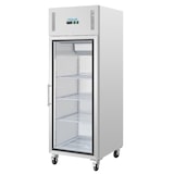 thumbnail of Frigorífico expositor em aço inoxidável, com porta de vidro, Gastronorm 2/1, Polar 600L CW197