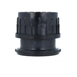 thumbnail of Tischfußeinsatz Ø 80mm Schwarz Kunststoffadapter Einschiebadapter Kunststofffuß