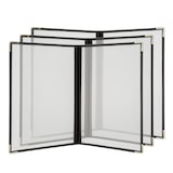 thumbnail of Securit® portamenu trasparente cristallo - Doppio A4 (visualizza 4xA4) - Set di 3