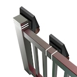 thumbnail of Lumisky STRIKER 800LM Solar-Sensor-Wandleuchte Plastik Schwarz