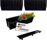 thumbnail of Blumenkasten Pflanzkasten 10er-Set Schwarz Einsatz für Europaletten Balkonkasten