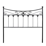 thumbnail of Cabecero de forja Córdoba, color Negro. Cabezal para cama de 105 cm, Cama 110 cm x 125
