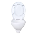 thumbnail of Wand-Tiefspül-WC mit WC-Sitz Komplettset – mit passendem Geberit UP320 Vorwandelement