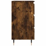 thumbnail of Tables de chevet 2 pcs chêne fumé 40x35x69 cm bois ingénierie – Modèle Ligne Droite