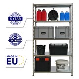 thumbnail of PROREGAL Étagère charge lourde BIG METAL SHARK | HxLxP 200x110x50cm | 200kg par niveau | Galvanisé