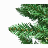 thumbnail of COSTWAY 150 cm hoher Bleistift-Weihnachtsbaum mit warmweißen LED-Lichtern und Klappsystem