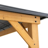 thumbnail of Zedernholz Gazebo RIMO - 390cm x 450cm, anthrazit