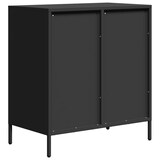 thumbnail of vidaXL Sideboard Schwarz 68x39x73,5 cm Kaltgewalzter Stahl