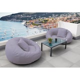thumbnail of Pouf XXL Flottant pour Piscine 140x120x60 cm Gris galet