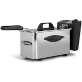 thumbnail of Orbegozo freidora profesional FDR 16, Termostato Regulable, 1,5 L, Indicadores Luminosos, asa de tacto frío, recogecables, acero inoxidable, 1500 W