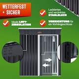 thumbnail of GARDEBRUK® Geräteschuppen 162x181x86cm