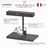 thumbnail of Louis Tellier - Appareil à raclette ALPAGE® Bron Coucke 230 V - 850W, Basalte (noir) - RACL01BA