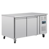 thumbnail of Polar U-serie 2-deurs counter met euronorm opslag 427L