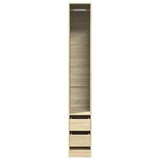 thumbnail of vidaXL Kleiderschrank Sonoma-Eiche 30x50x200 cm Holzwerkstoff