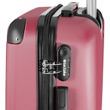 thumbnail of tectake Set de valises rigides Cleo 4 pièces avec pèse-valise 48 x 30,5 x 75 cm Rouge Bordeaux