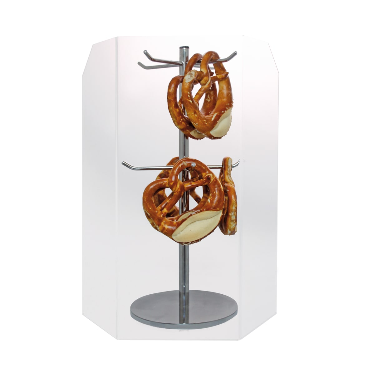 Schneider - Spuckschutz für Brezelständer, farblos, 370 x 3 x 500 mm
