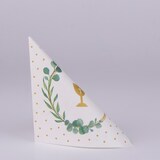 thumbnail of Airlaid Serviette Eukalyptus-Kelch, 33 x 33 cm, 50 Stück - Mank