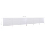 thumbnail of Helloshop26 - Schermo divisorio in tessuto a 6 pannelli 800 x 160 cm bianco sabbia 02_0008843