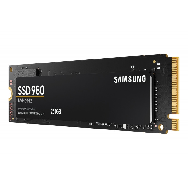 Disque Ssd Interne Samsung 980 Nvme M.2 Pcie 3.0 250 Go Noir