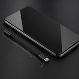 thumbnail of USB-C auf 3,5 mm Audio Aux Adapter – Nylon geflochtenes Kabel für Samsung, Huawei, Xiaomi und weitere Geräte – Schwarz