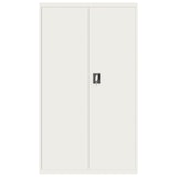 thumbnail of Décoshop26 - Büroschrank mit Schubladen 4 Einlegeböden 105 x 40 x 180 cm weißer Stahl DEC024519
