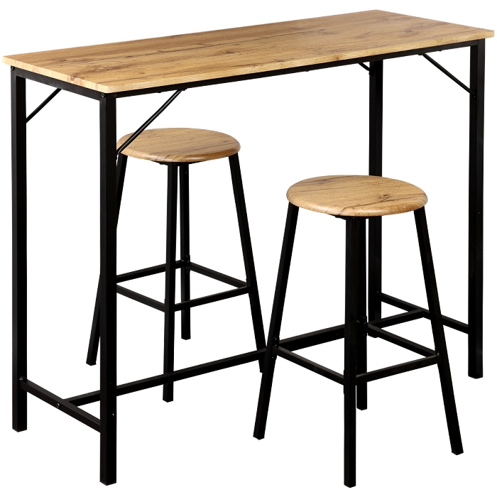 Küchenbar 3tlg., FSC 88x110x40cm