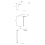 thumbnail of LonaXXL Schuhschrank 6 Türen weiß.