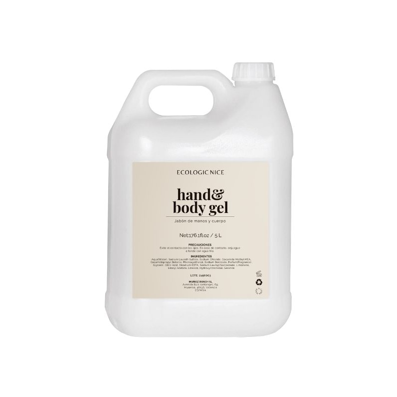 Annehmlichkeiten Hand- und Körperseife ECOLOGIC NICE Refill 5L (2Uds)