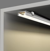thumbnail of 2 m flaches Aluminiumprofil-Set für LED-Streifen L2000 x 17,4 x 7 mm